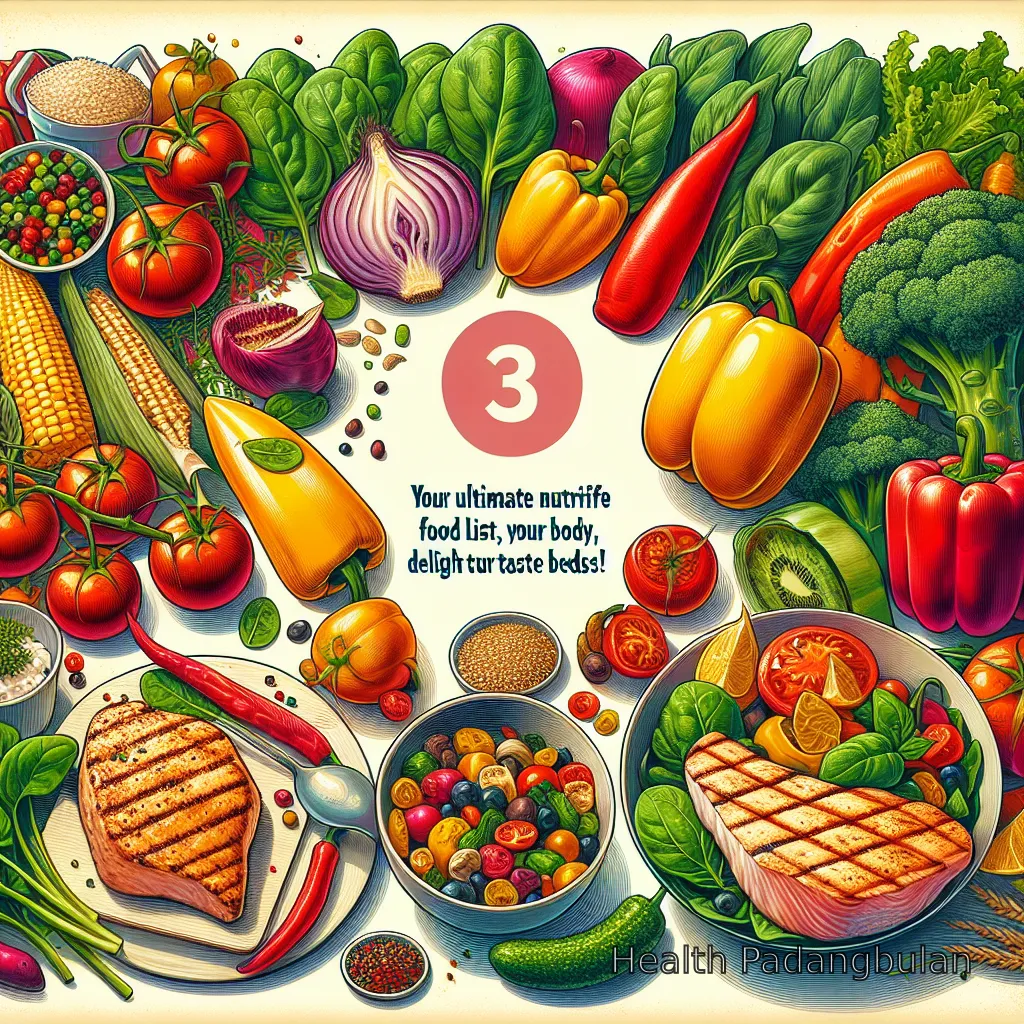 Your Ultimate Nutritious Food List: Fuel Your Body, Delight Your Taste Buds! illustration 3