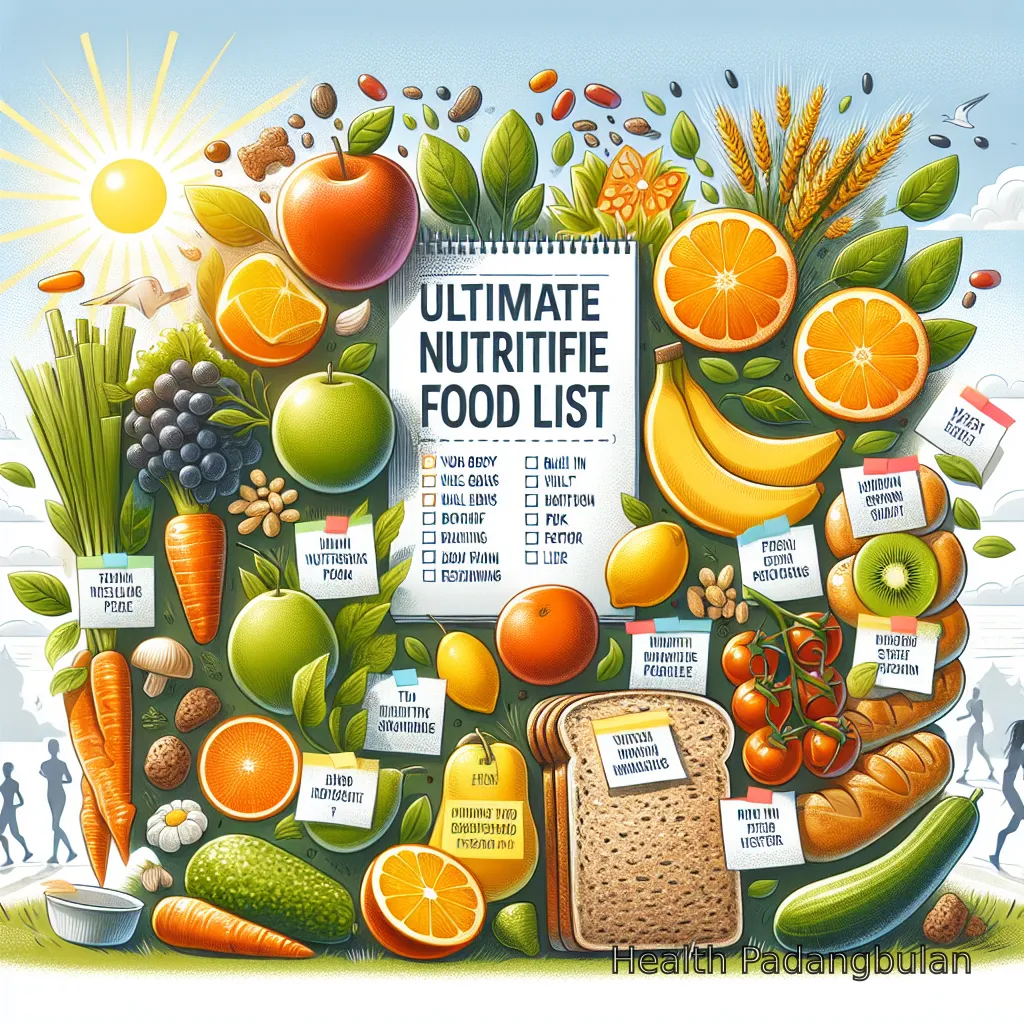 Your Ultimate Nutritious Food List: Fuel Your Body, Boost Your Life illustration 3